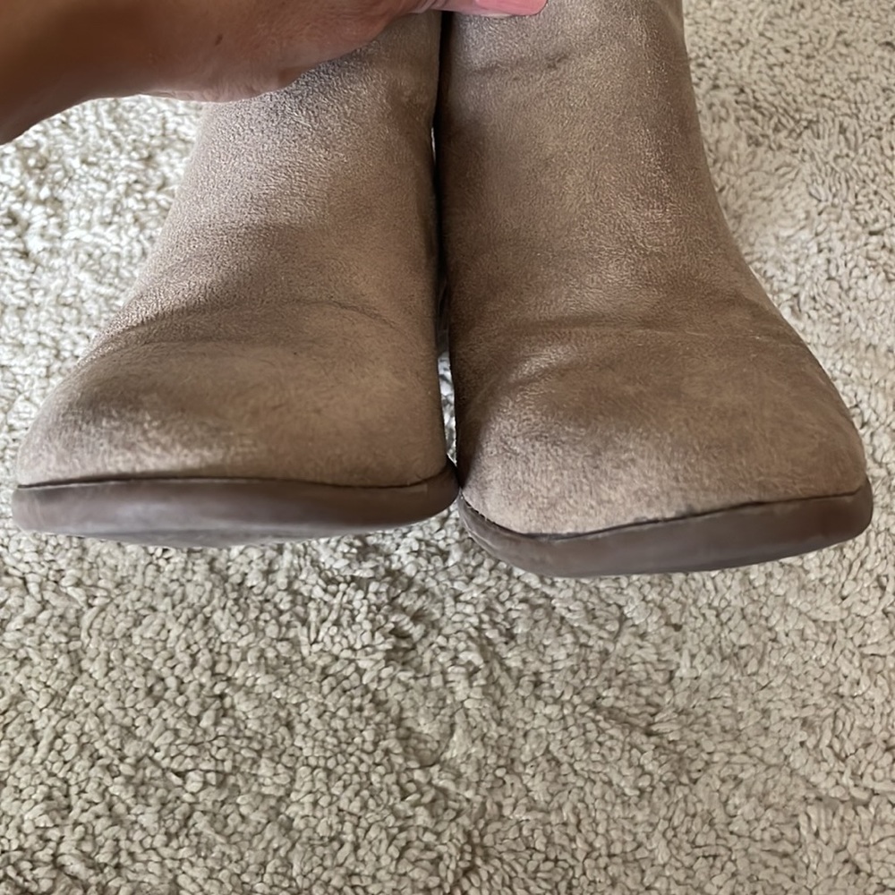 Ankle Boots Beige Tan Size 6.5 - Picture 12 of 16